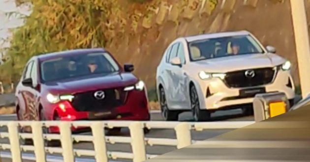 纵置后驱五座SUV！2022 Mazda CX-60 无伪装谍照曝光