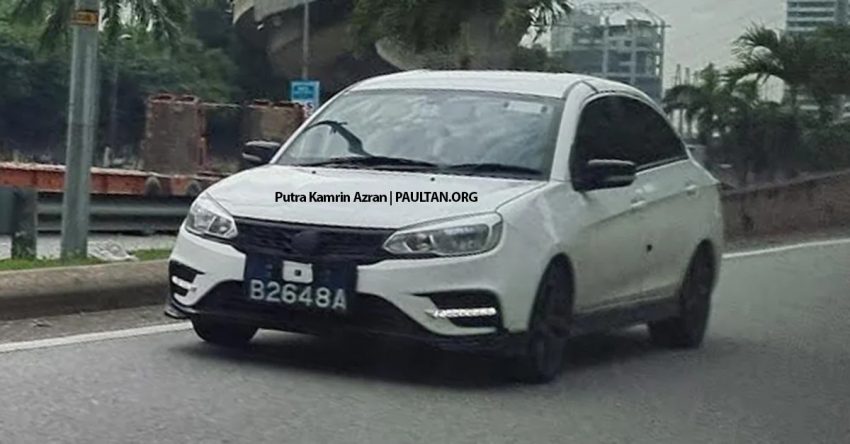 2022 Proton Saga 小改款现身路测, 搭载最新圆形厂徽 167054