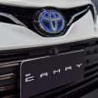 Toyota Camry 小改款泰国开卖, 2.0引擎取消, 仅剩2.5版本