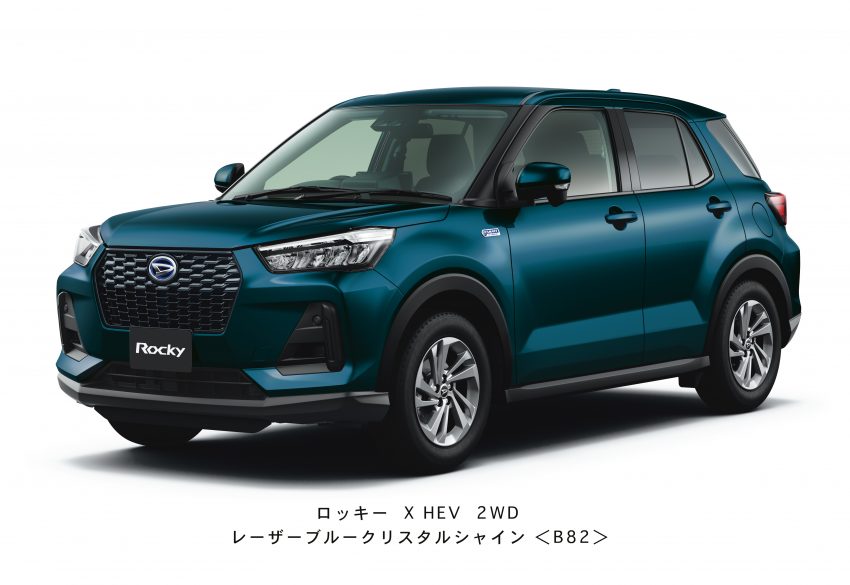 油电版 Daihatsu Rocky e-Smart Hybrid 日本正式首发 164678