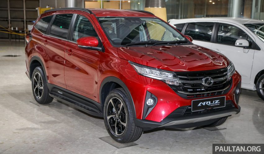 新车图集: Perodua Aruz 2021小升级版本, 新增车侧踏板 165994