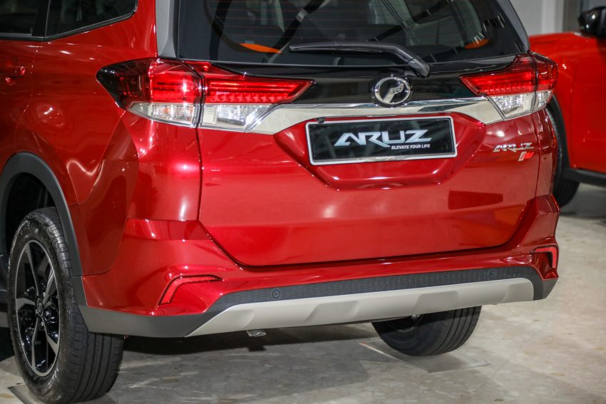 新车图集: Perodua Aruz 2021小升级版本, 新增车侧踏板 166000