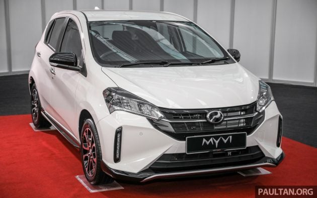 2022 Perodua Myvi 小改款, 四个等级差异与配备逐个看