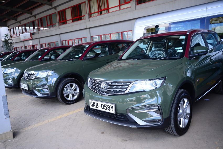 宝腾移交30台新车给肯尼亚警方，Proton X70 成非洲警车 166412