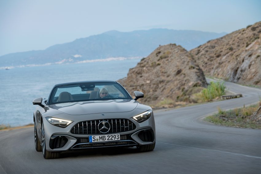 全新 Mercedes-AMG SL 系列全球首发, 全系标配V8引擎 164426