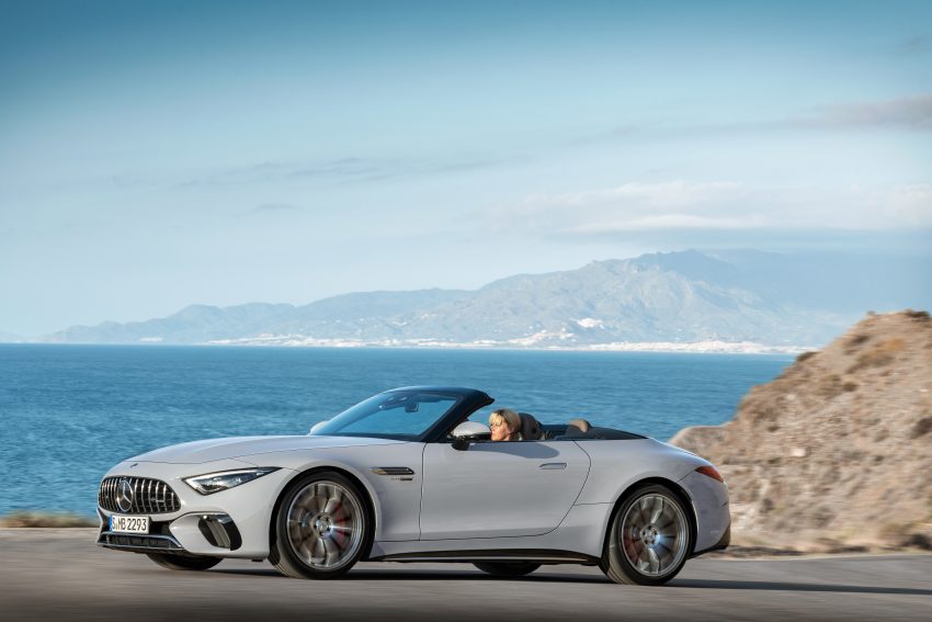 全新 Mercedes-AMG SL 系列全球首发, 全系标配V8引擎 164427