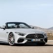 全新 Mercedes-AMG SL 系列全球首发, 全系标配V8引擎