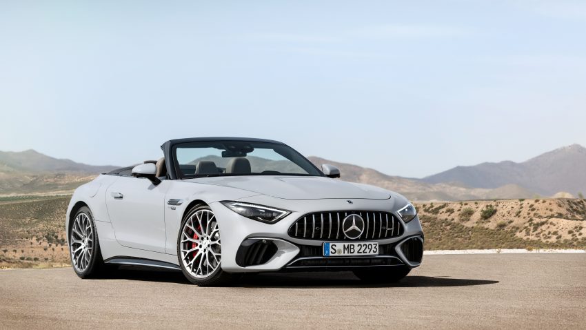 全新 Mercedes-AMG SL 系列全球首发, 全系标配V8引擎 164453