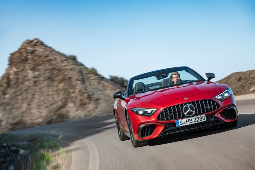 全新 Mercedes-AMG SL 系列全球首发, 全系标配V8引擎 164479