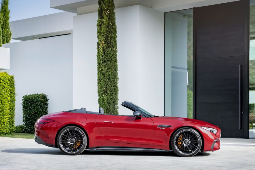 全新 Mercedes-AMG SL 系列全球首发, 全系标配V8引擎 164486