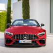 全新 Mercedes-AMG SL 系列全球首发, 全系标配V8引擎