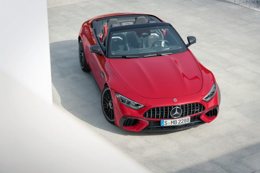 全新 Mercedes-AMG SL 系列全球首发, 全系标配V8引擎 164492