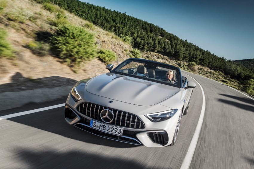 全新 Mercedes-AMG SL 系列全球首发, 全系标配V8引擎 164432