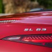 全新 Mercedes-AMG SL 系列全球首发, 全系标配V8引擎