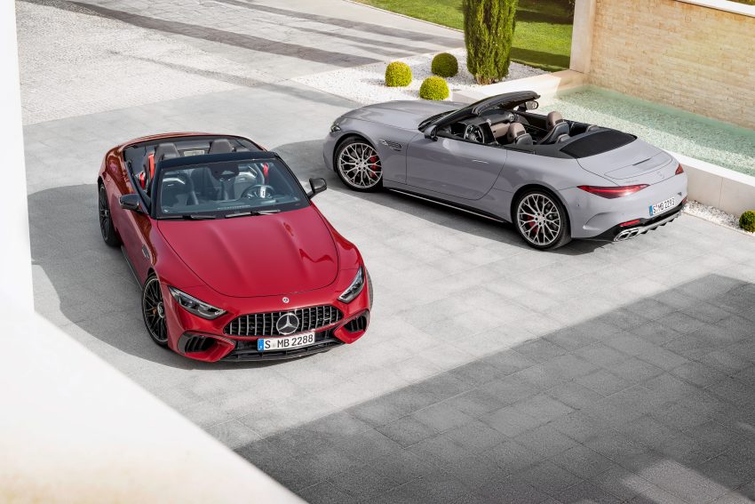 全新 Mercedes-AMG SL 系列全球首发, 全系标配V8引擎 164508