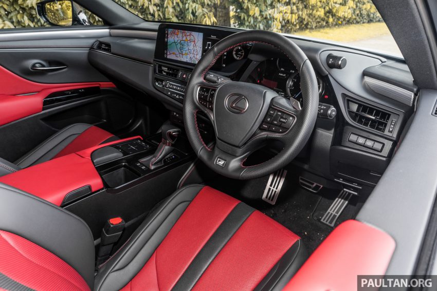 试驾：Lexus ES 250 F Sport 小改款，轻奢雅致还带杀气 168974
