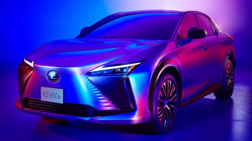 Lexus RZ 450e 首组官图发布, 跑格型纯电SUV, 明年面世 169097