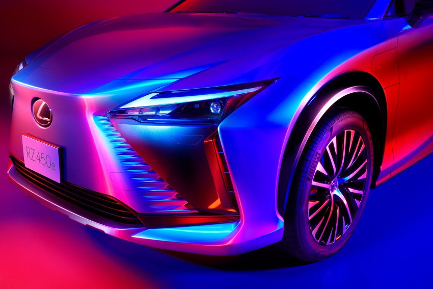 Lexus RZ 450e 首组官图发布, 跑格型纯电SUV, 明年面世 169099