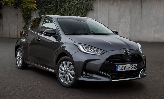 全新欧规版 Mazda 2 Hybrid 面世, Toyota Yaris 的孪生车
