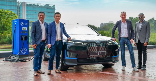 半小时可为 iX 与 iX3 充电80%, BMW 于 Ara Damansara 陈列室设立本地首个180kW快速充电桩, 开放给公众使用