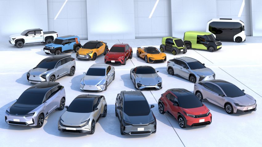 Toyota 集团首发16款电动车, 目标在2030年出货350万辆 168440