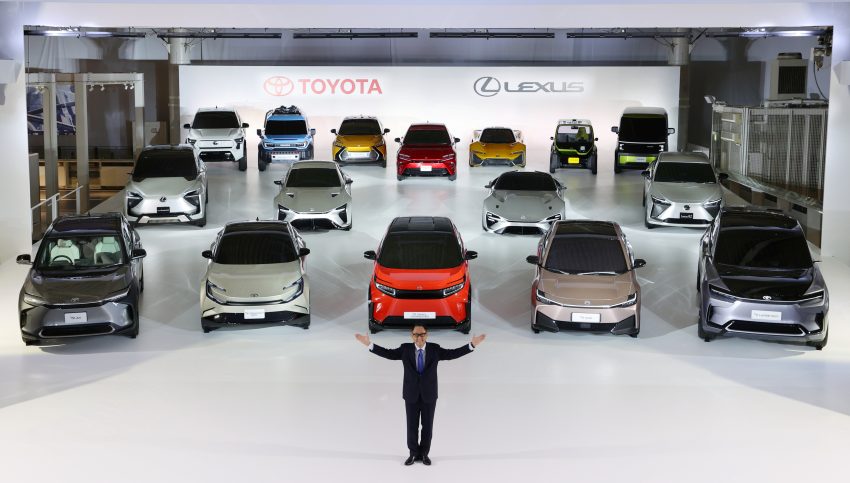 Toyota 集团首发16款电动车, 目标在2030年出货350万辆 168475