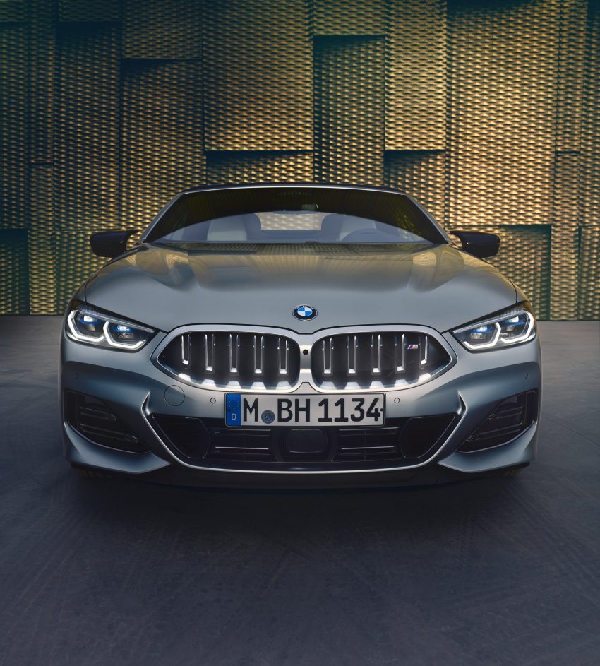 2022 BMW 8 系列小改款面世, 改搭会发亮的水箱护罩 172097