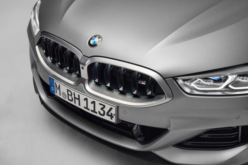 2022 BMW 8 系列小改款面世, 改搭会发亮的水箱护罩 172106