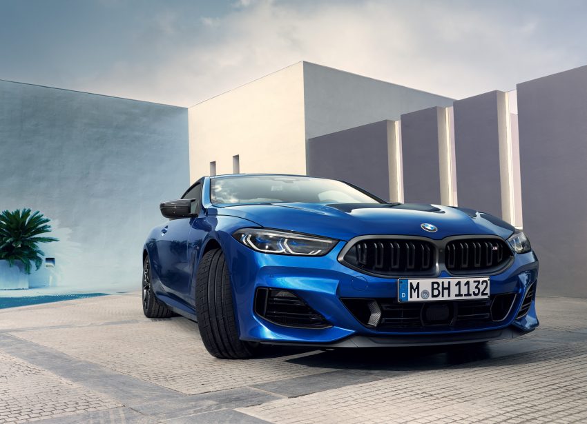 2022 BMW 8 系列小改款面世, 改搭会发亮的水箱护罩 172123
