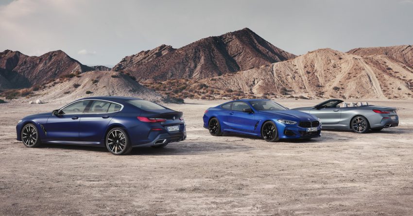 2022 BMW 8 系列小改款面世, 改搭会发亮的水箱护罩 172084
