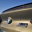 2022 BMW M8 小改款首发, 仅提供Competition旗舰等级