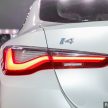 2022 BMW i4 eDrive40 EV本地官方预览, 或将在近期上市