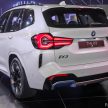 BMW iX3 纯电动车开放线上预订，免税售价从RM307k起