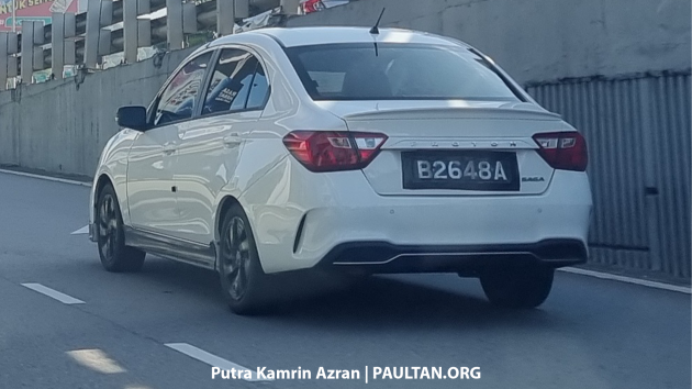 2022 Proton Saga 小改款再次被目击路测, 预计近期发布