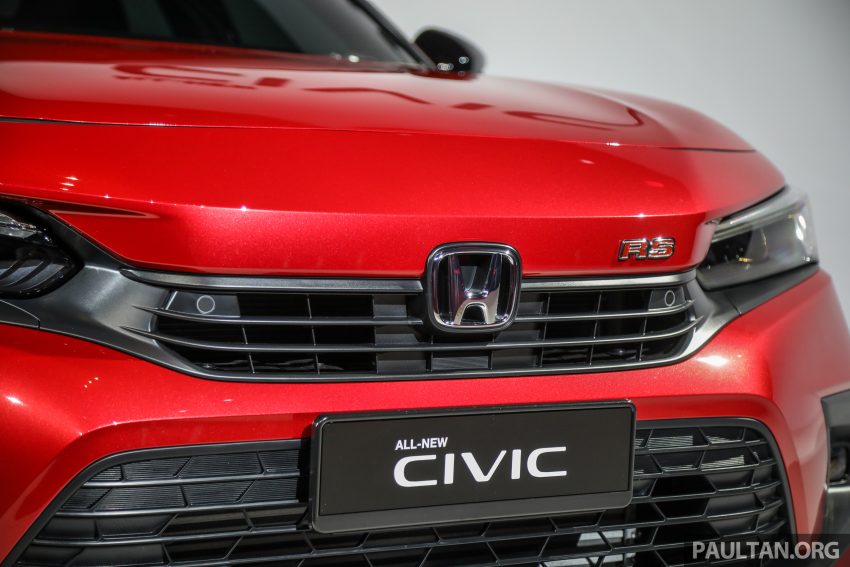 2022 Honda Civic 大改款正式在本地发布！分三个等级，全系搭载1.5T涡轮引擎、Honda Sensing，售RM125k起 170805