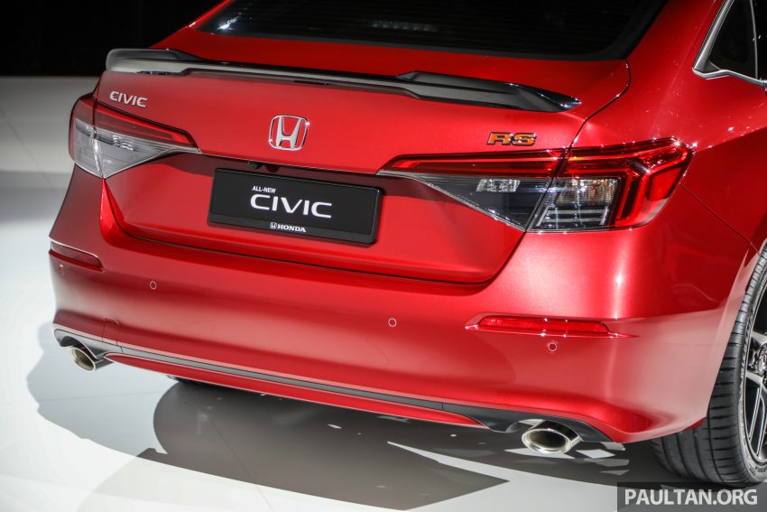 2022 Honda Civic 大改款正式在本地发布！分三个等级，全系搭载1.5T涡轮引擎、Honda Sensing，售RM125k起 170813