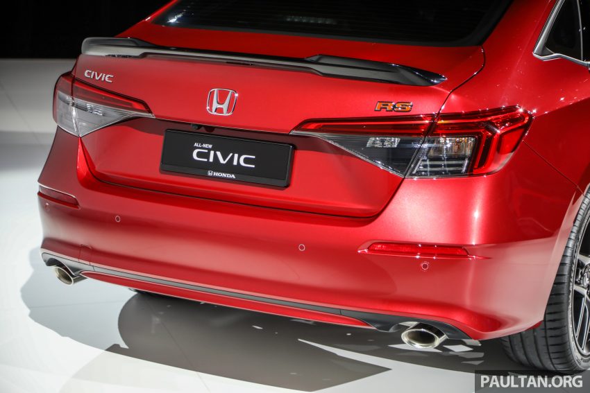 2022 Honda Civic 大改款正式在本地发布！分三个等级，全系搭载1.5T涡轮引擎、Honda Sensing，售RM125k起 170813