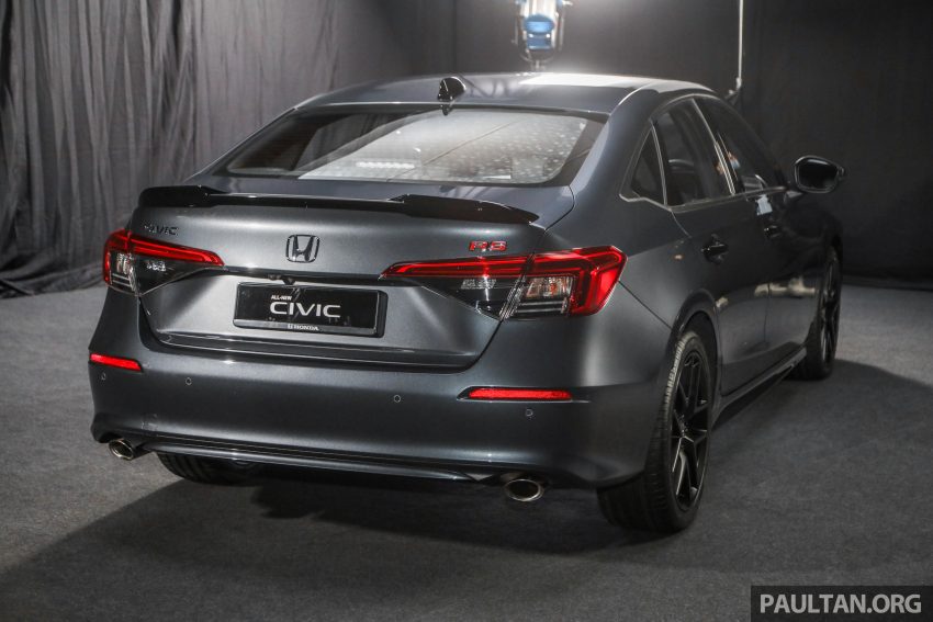 2022 Honda Civic 大改款正式在本地发布！分三个等级，全系搭载1.5T涡轮引擎、Honda Sensing，售RM125k起 170825