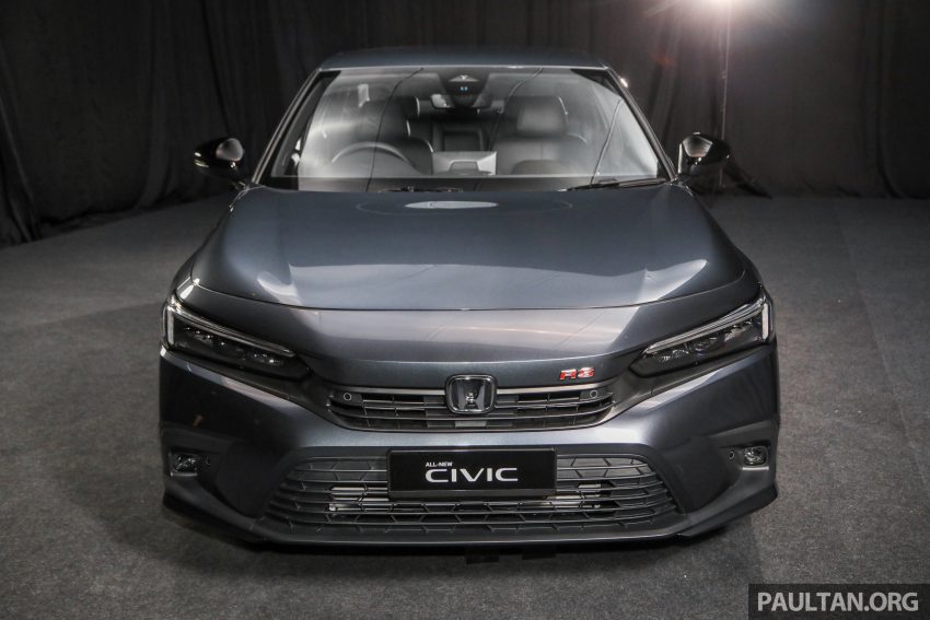 2022 Honda Civic 大改款正式在本地发布！分三个等级，全系搭载1.5T涡轮引擎、Honda Sensing，售RM125k起 170827