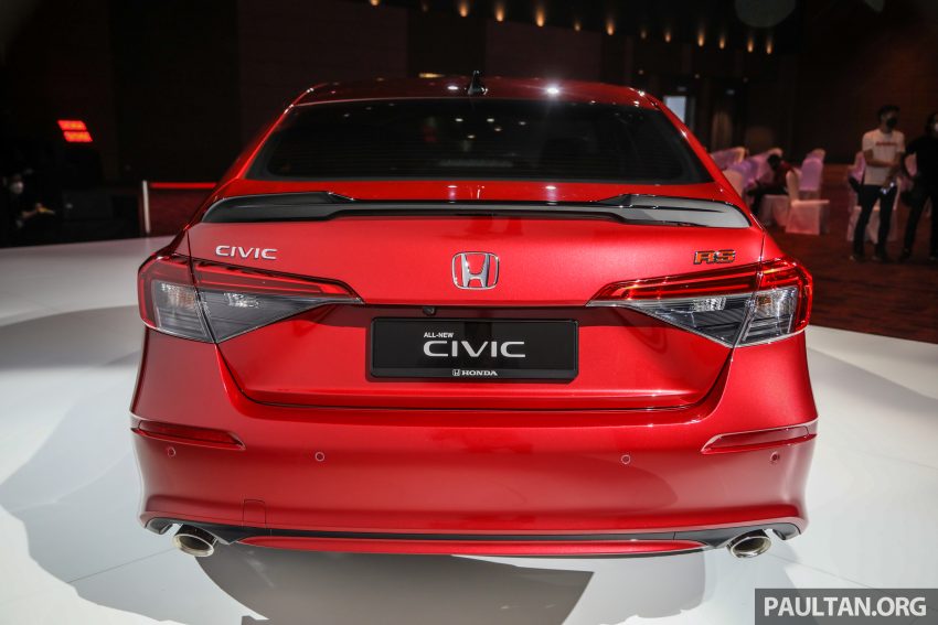 2022 Honda Civic 大改款正式在本地发布！分三个等级，全系搭载1.5T涡轮引擎、Honda Sensing，售RM125k起 170799