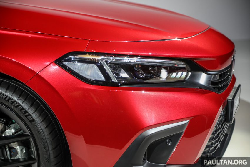 2022 Honda Civic 大改款正式在本地发布！分三个等级，全系搭载1.5T涡轮引擎、Honda Sensing，售RM125k起 170803
