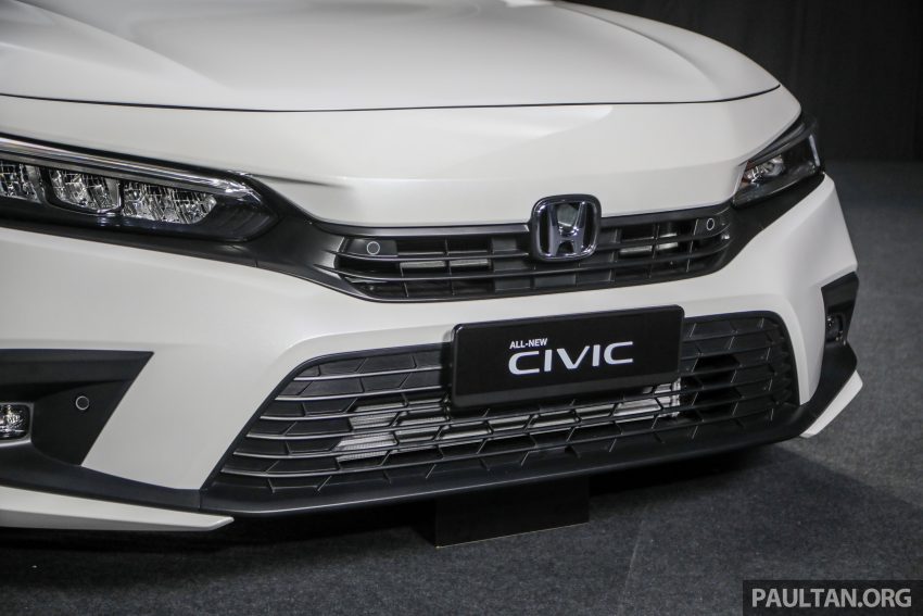 2022 Honda Civic 大改款正式在本地发布！分三个等级，全系搭载1.5T涡轮引擎、Honda Sensing，售RM125k起 170891