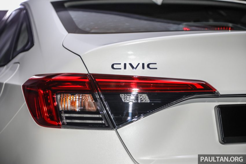 2022 Honda Civic 大改款正式在本地发布！分三个等级，全系搭载1.5T涡轮引擎、Honda Sensing，售RM125k起 170898