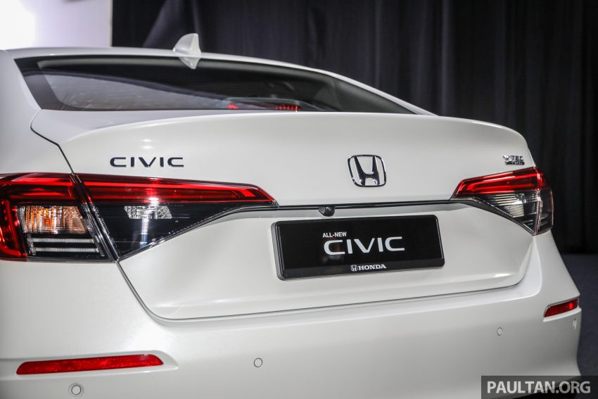 2022 Honda Civic 大改款正式在本地发布！分三个等级，全系搭载1.5T涡轮引擎、Honda Sensing，售RM125k起 170899