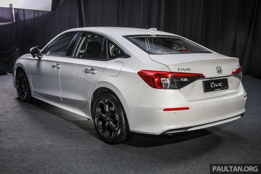 2022 Honda Civic 大改款正式在本地发布！分三个等级，全系搭载1.5T涡轮引擎、Honda Sensing，售RM125k起 170884