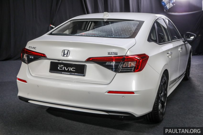 2022 Honda Civic 大改款正式在本地发布！分三个等级，全系搭载1.5T涡轮引擎、Honda Sensing，售RM125k起 170885