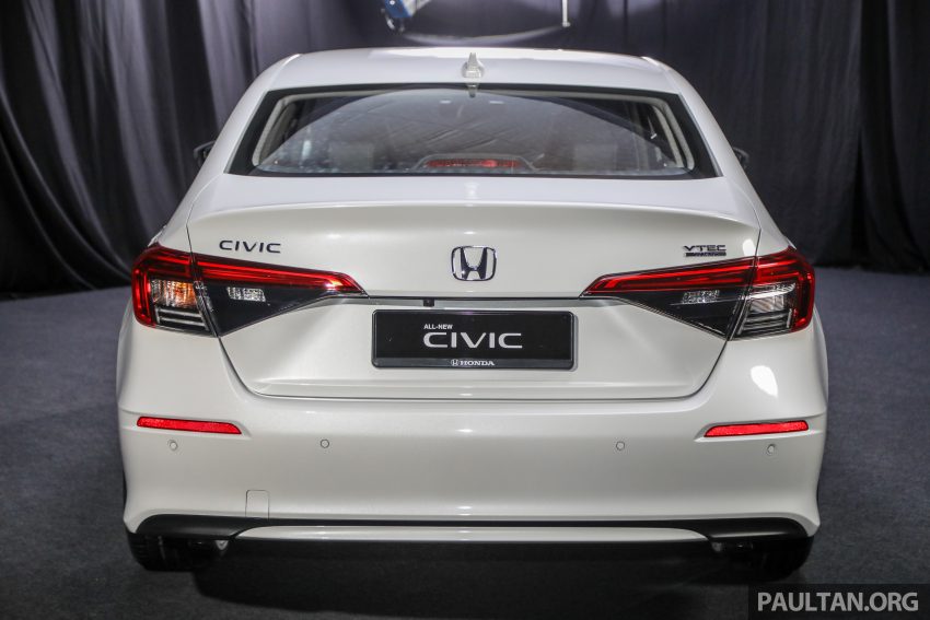 2022 Honda Civic 大改款正式在本地发布！分三个等级，全系搭载1.5T涡轮引擎、Honda Sensing，售RM125k起 170887