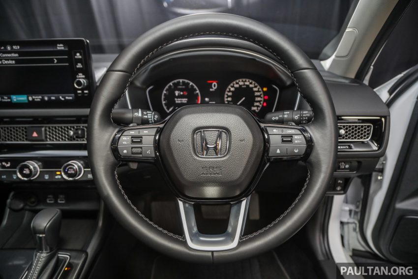 2022 Honda Civic 大改款正式在本地发布！分三个等级，全系搭载1.5T涡轮引擎、Honda Sensing，售RM125k起 170906