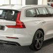 新车实拍: 2022 Volvo V60 Recharge T8 Inscription, Wagon版的S60, 仅有T8 PHEV油电版本, 本地售价28.6万