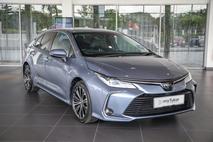 myTukar AutoFair 2022 重点车款: Toyota Corolla 1.8G, 车况新颖里程数低, 依然享有原厂保固, 利息仅从1.68%起 169906